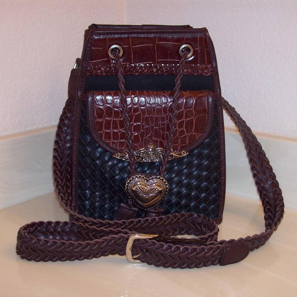 Brighton Style Feed Bucket Handbag